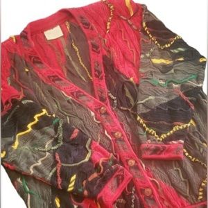 1980’s Vintage and Authentic Coogi Cardigan Sweater